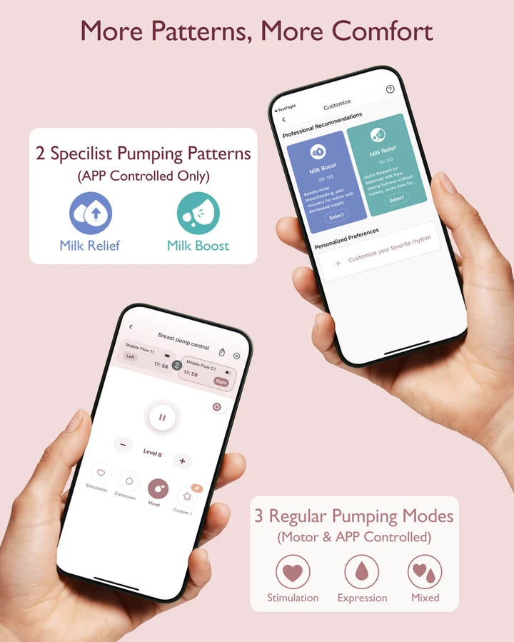 Momcozy M9 Mobile Flow – Pompë Gjiri Portative Double Pack – foto 6