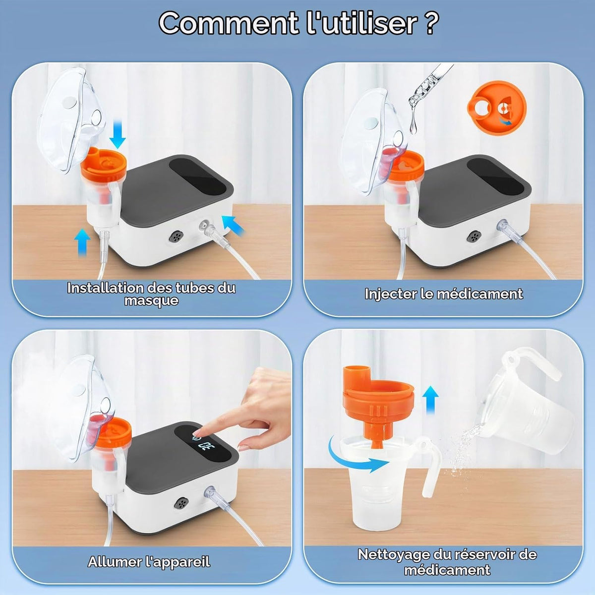 Fitcom CNB 69010 – Inhalator për Fëmijë dhe të Rritur