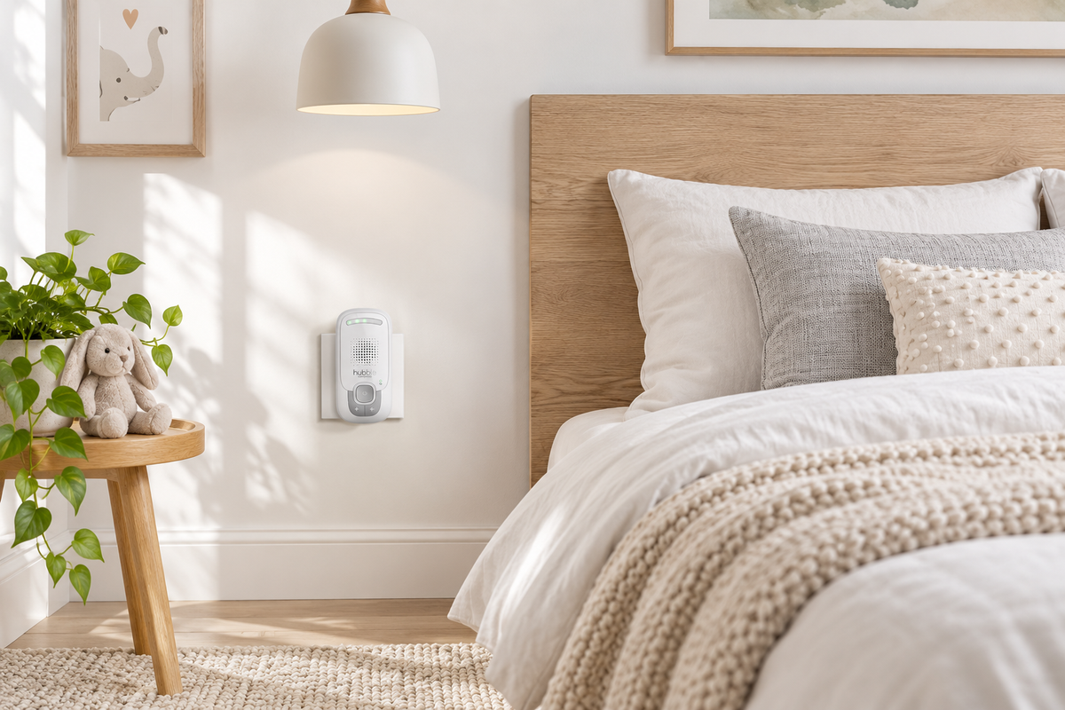 Hubble Listen – Interfon Audio për Bebe me Teknologji DECT dhe Tregues Vizual të Zërit
