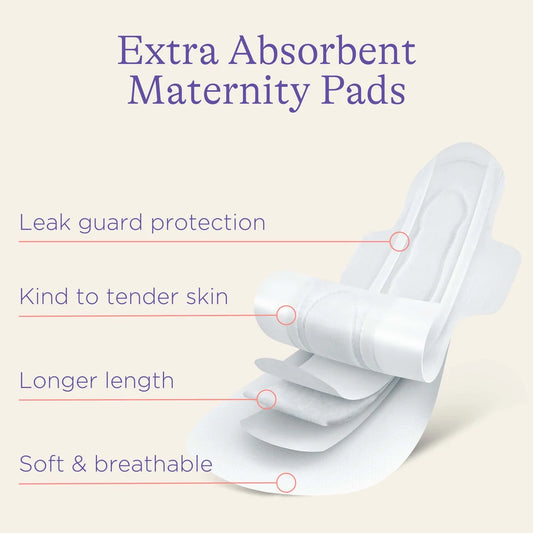Lansinoh Extra Absorbent Maternity Pads – Peceta Ekstra Absorbuese për 0–2 Javët e Para Pas Lindjes