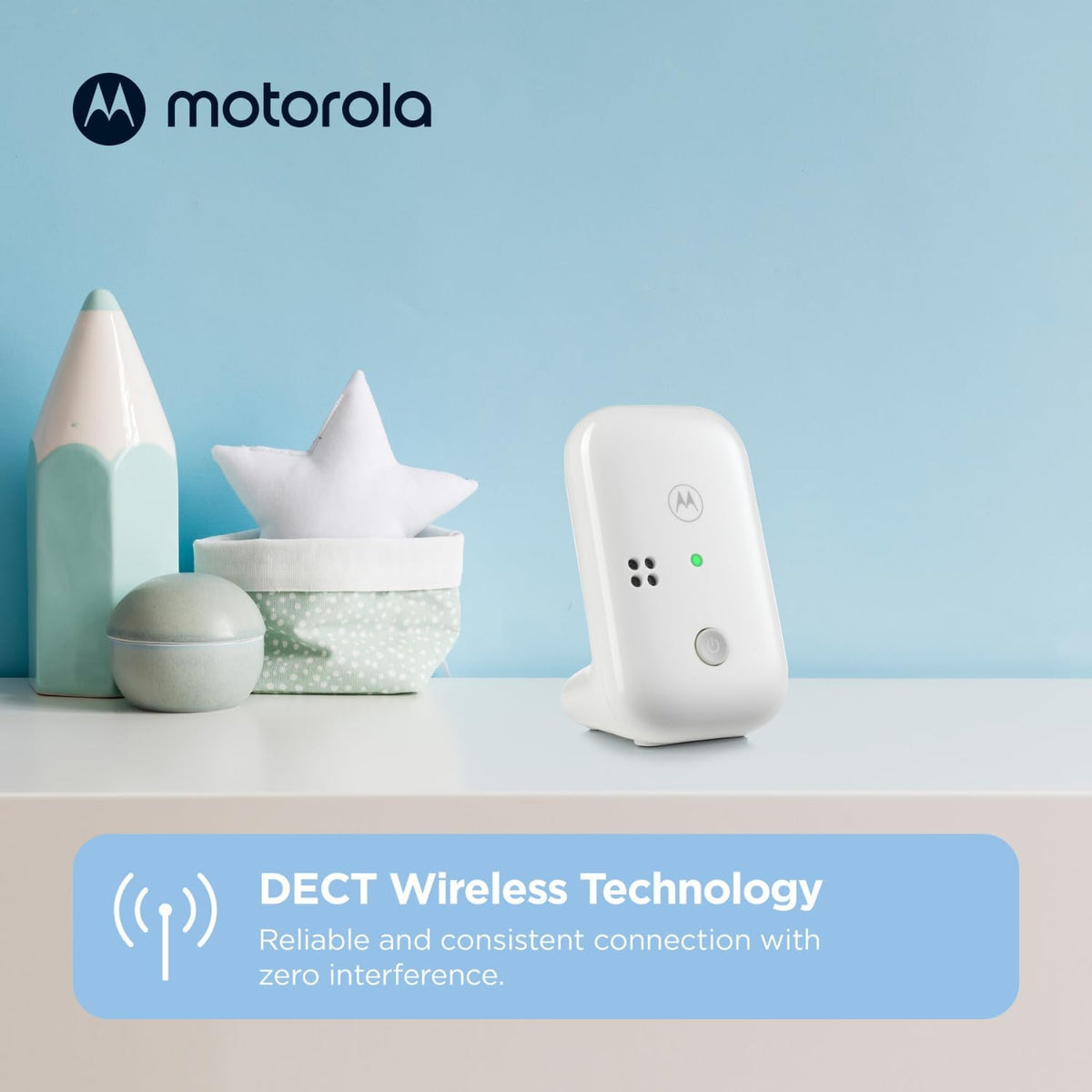 Motorola Nursery PIP10 – Interfon Audio për Bebe me Rreze Deri në 300 m