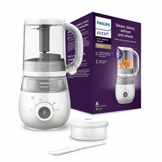 Philips Avent 4-në-1 SCF883/01 – Blender me Avullues për Ushqimin e Bebes