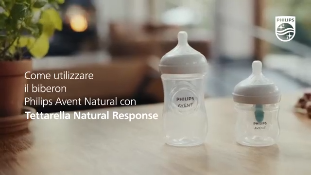 Philips Avent Natural Response – Shishe për Bebe me AirFree, 260 ml, 1m+
