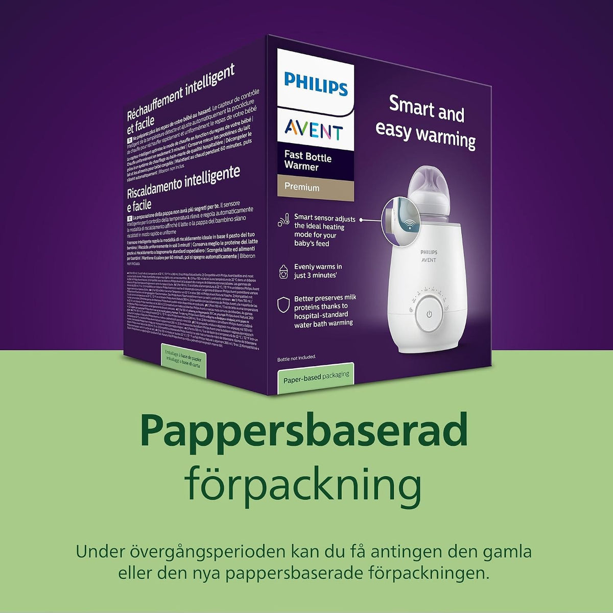 Philips Avent Premium – Ngrohës i Shpejtë për Biberon SCF358/00