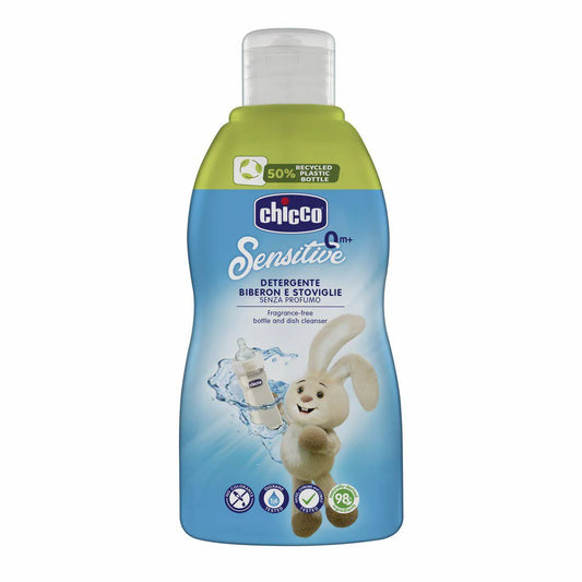 Chicco Sensitive – Detergjent për Shishe dhe Enë të Bebit 0+, 300 ml – foto 4
