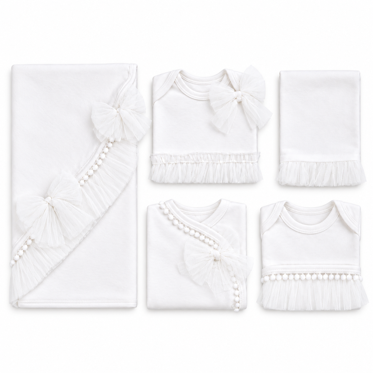 Pugi Baby – Set Krem për Vajza të Porsalindura, 10 Pjesë