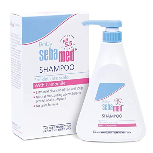 Sebamed Baby Shampoo me Kamomil 250 ml – Shampo e Butë për Bebe