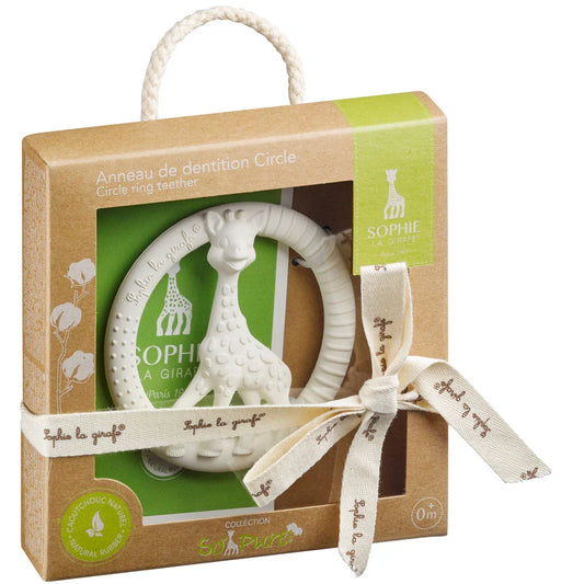 Sophie la girafe® So’Pure Circle – Unazë Kafshimi për Dhëmbët e Foshnjës