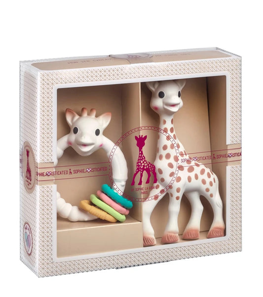 Sophie la girafe® Sophiesticated The Colo’Ring Set – Set Dhuratë me 2 Lodra për Dhëmbë
