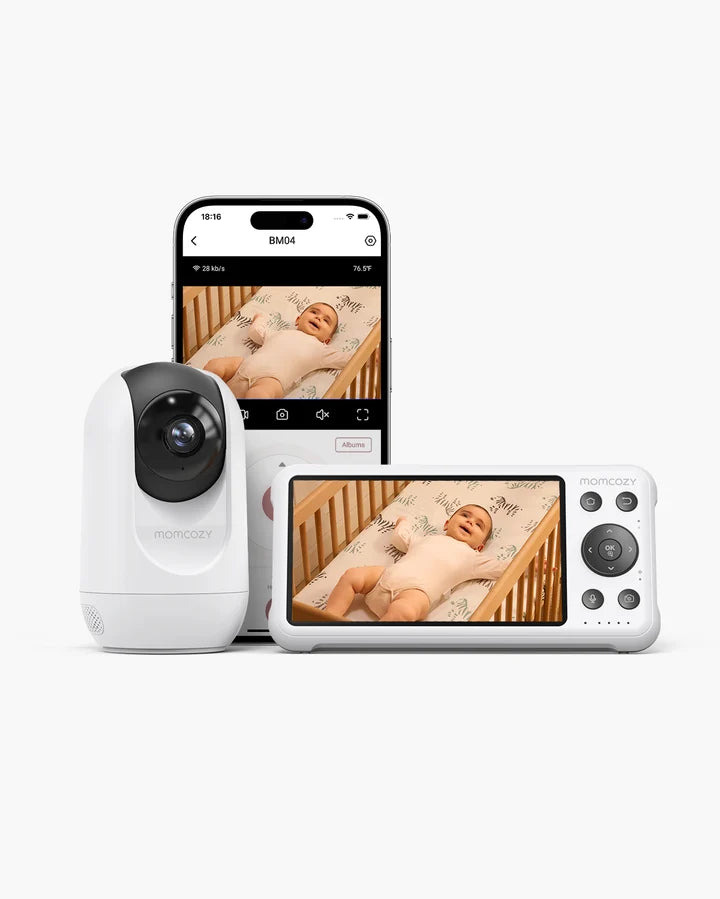 Momcozy BM04 – Monitor Smart Wi‑Fi për Bebe me Ekran 5″ – foto 1