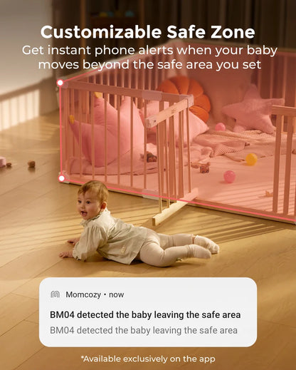 Momcozy BM04 – Monitor Smart Wi‑Fi për Bebe me Ekran 5″ – foto 4