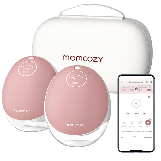 Momcozy M9 Mobile Flow – Pompë Gjiri Portative Double Pack – foto 4