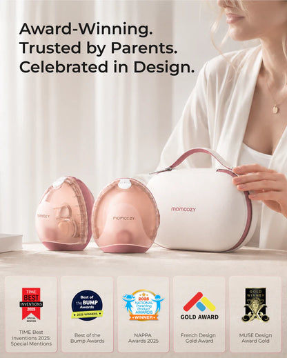 Momcozy Air 1 – Pompë Elektrike Gjiri Ultra-Slim Hands-Free – foto 2