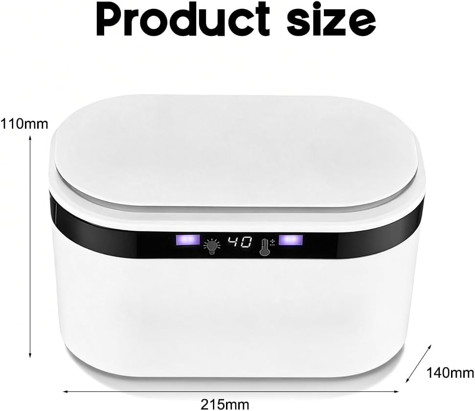 Ngrohës për Peceta të Lagura për Bebe – 3 Nivele Temperature & Dritë Nate LED