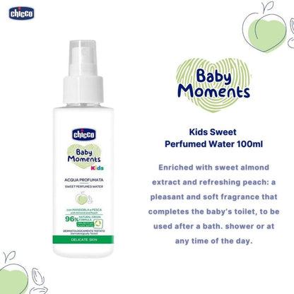 Chicco Baby Moments Kids – Parfum i Lehtë Bajame dhe Pjeshkë, 100 ml – foto 4