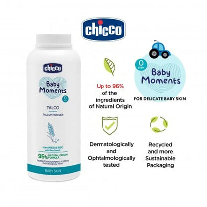 Chicco Baby Moments – Pudër për Bebe me Niseshte Orizi 0M+, 150 g – foto 3