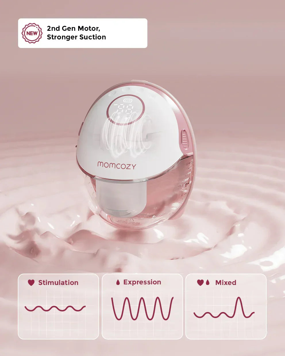 Momcozy M6 Mobile Style – Pompë Gjiri Portative, Single – foto 4