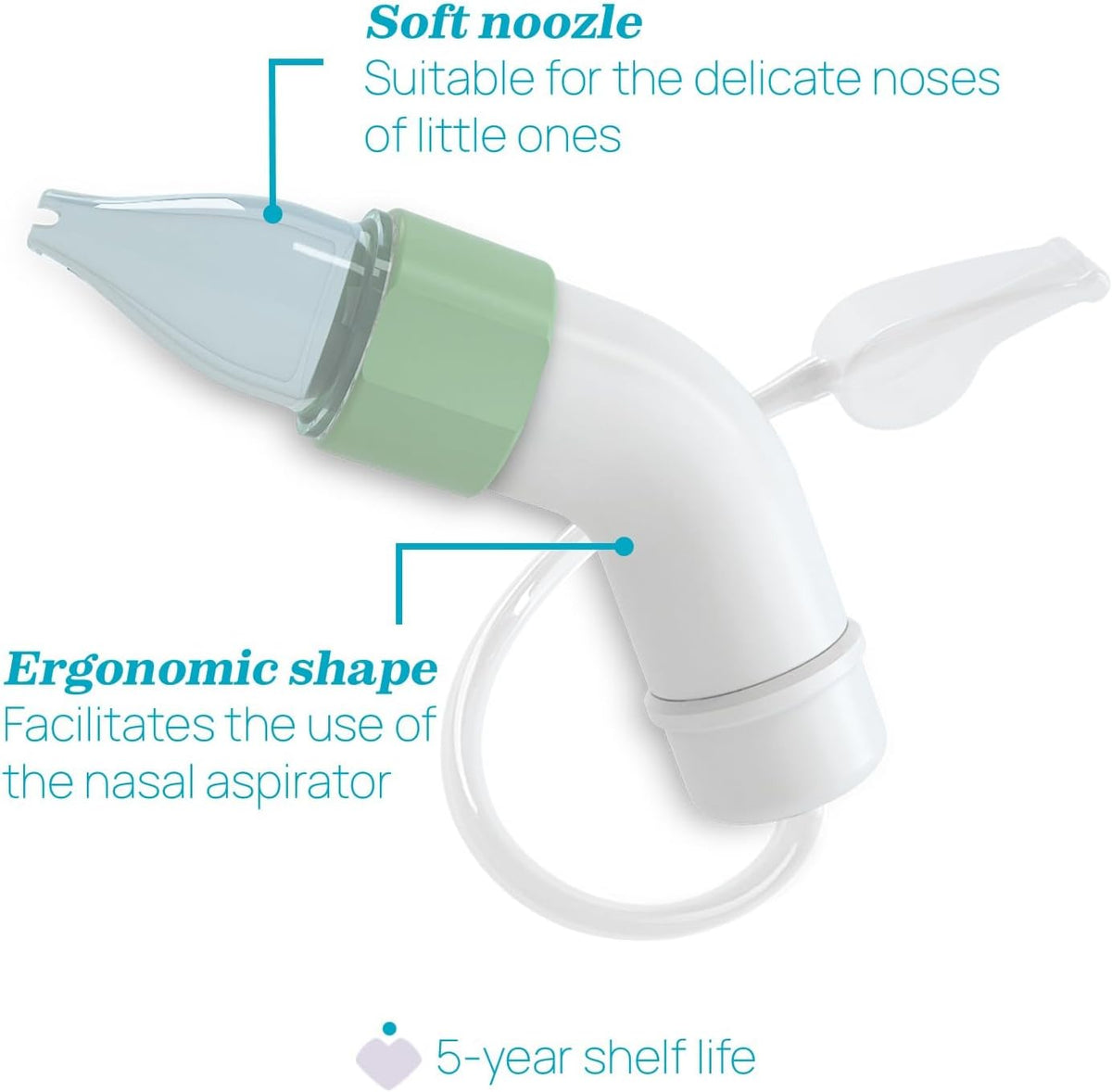 Chicco PhysioClean Soft & Easy – Aspirator Manual për Hundën e Bebit – foto 4