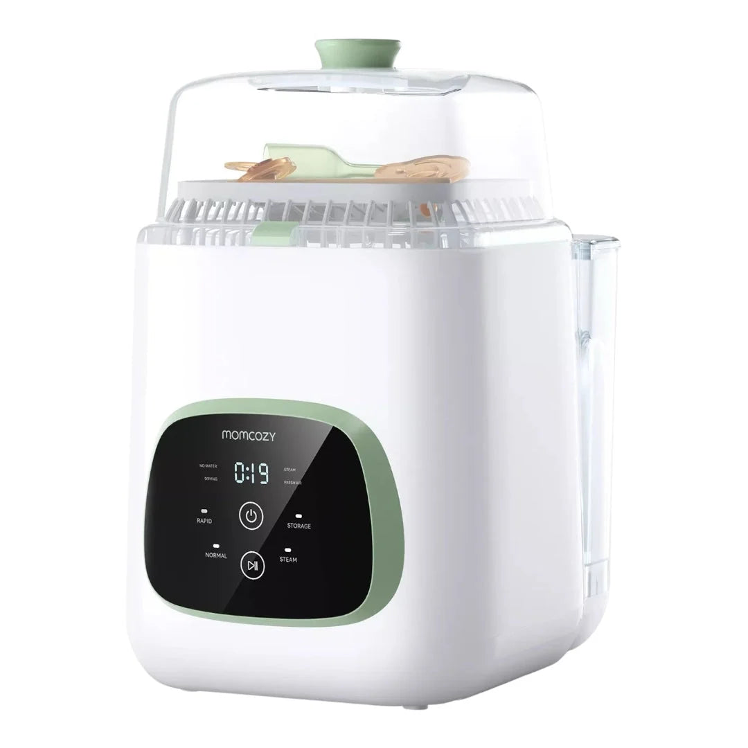 Momcozy 4‑në‑1 – Larëse, Sterilizues dhe Tharëse për Shishe Bebi – foto 1