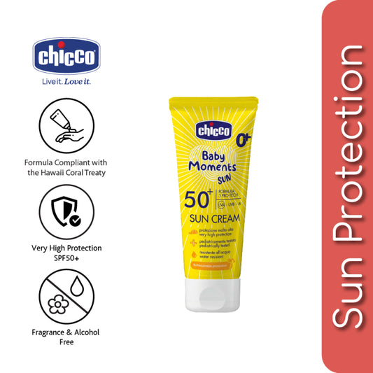 Chicco Baby Moments – Krem Mbrojtës nga Dielli SPF 50+ 0M+, 75 ml – foto 2