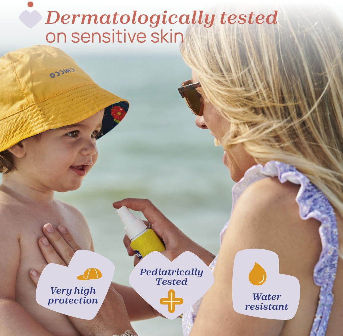 Chicco – Qumësht Spray Mbrojtës nga Dielli SPF 50+, 150 ml – foto 3