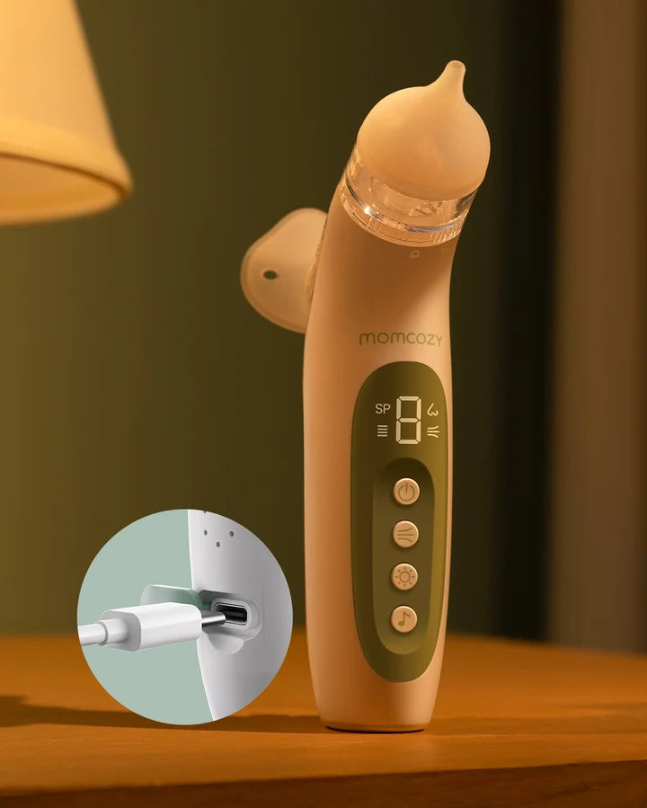 Momcozy BN007 BreezyClear – Aspirator Elektrik 2‑në‑1 me Spray – foto 2
