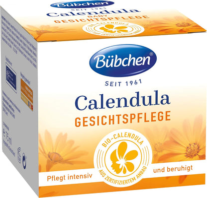 Bübchen Calendula – Krem për Fytyrën e Bebit, 75 ml – foto 2