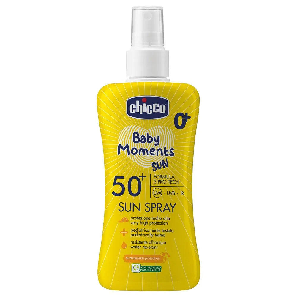 Chicco – Qumësht Spray Mbrojtës nga Dielli SPF 50+, 150 ml – foto 1