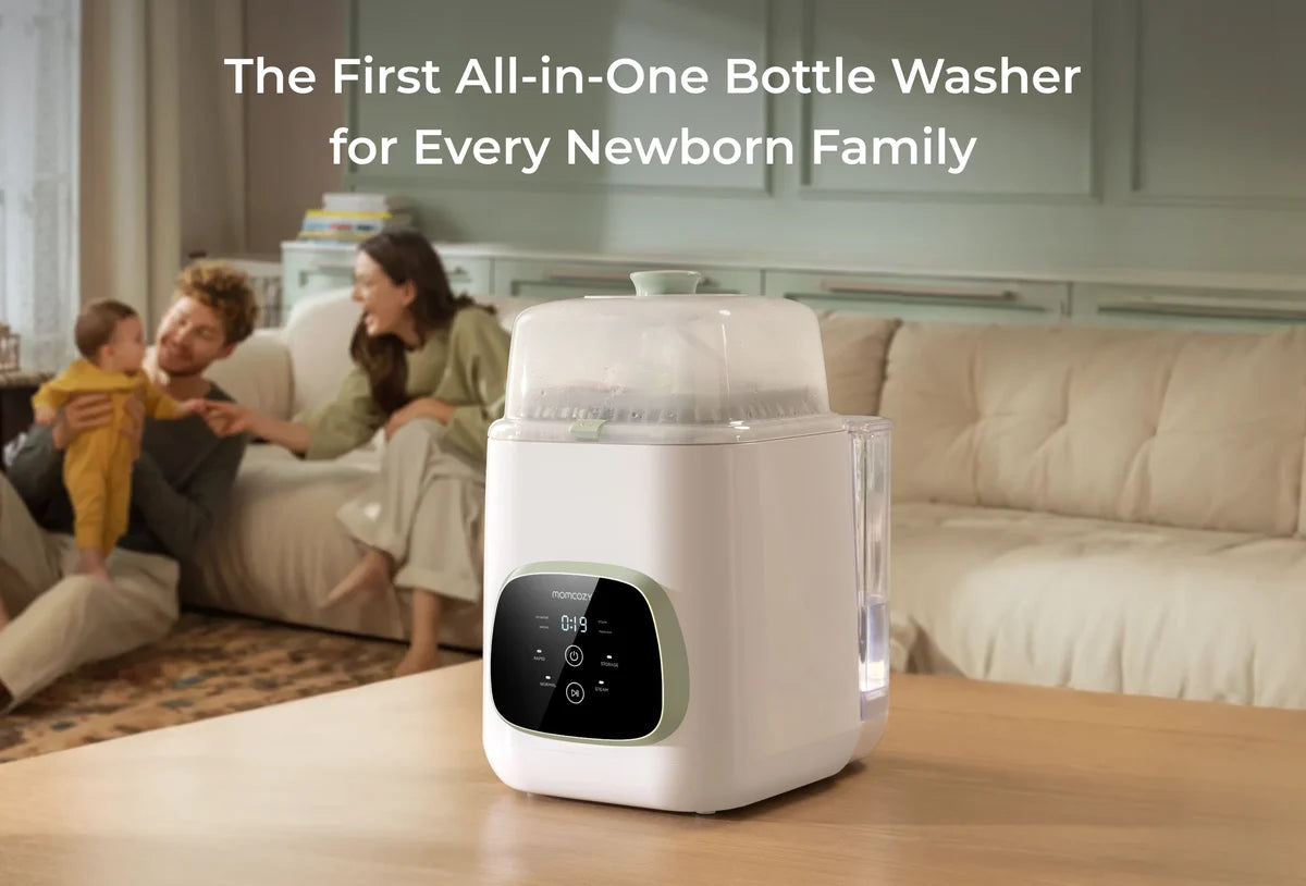 Momcozy 4‑në‑1 – Larëse, Sterilizues dhe Tharëse për Shishe Bebi – foto 2