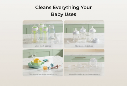 Momcozy 4‑në‑1 – Larëse, Sterilizues dhe Tharëse për Shishe Bebi – foto 5