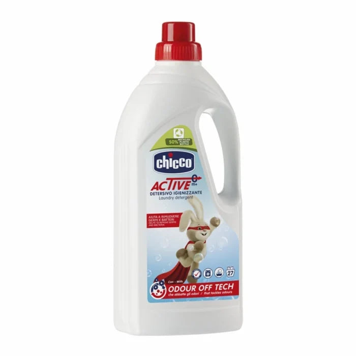 Chicco – Detergjent Higjienizues për Rrobat e Bebit 0+, 1.5 L – foto 1