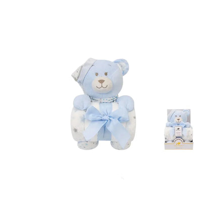 Arush 2-në-1 me Batanije – Set Dhuratë për Bebe 0M+