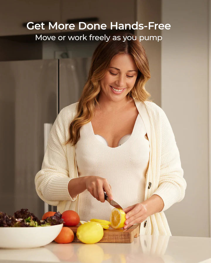 Momcozy M5 Smart – Pompë Elektrike Gjiri Hands-Free, Double – foto 6