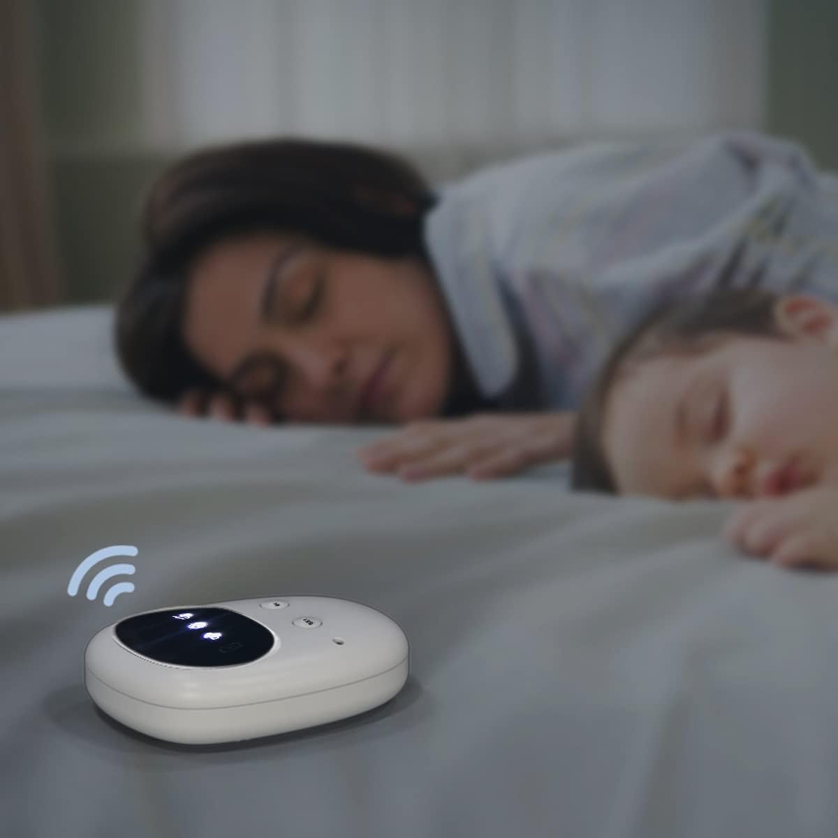 Alarm për Urinim në Shtrat për Fëmijë – Pa Tela, me Zë dhe Vibrim