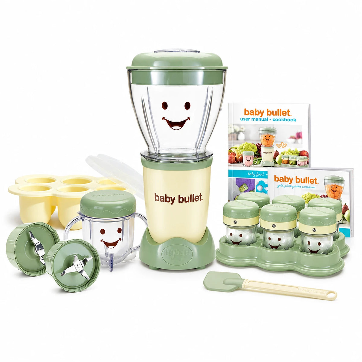 Baby Bullet 20-Piece Set – Blender & Përgatitës Ushqimi për Bebe