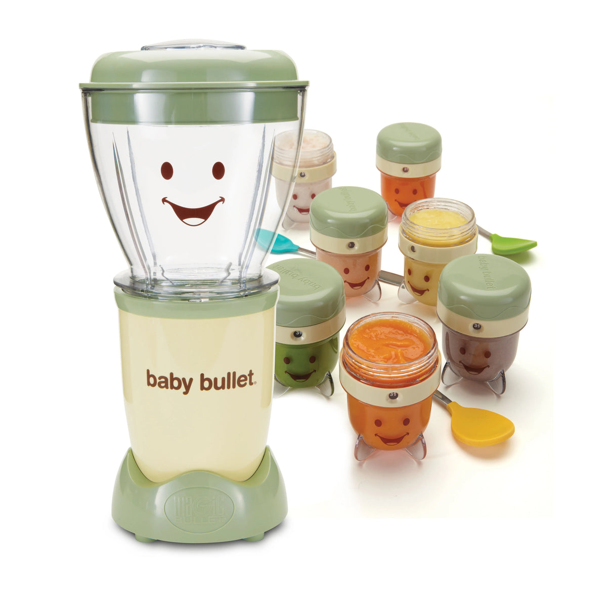 Baby Bullet 20-Piece Set – Blender & Përgatitës Ushqimi për Bebe