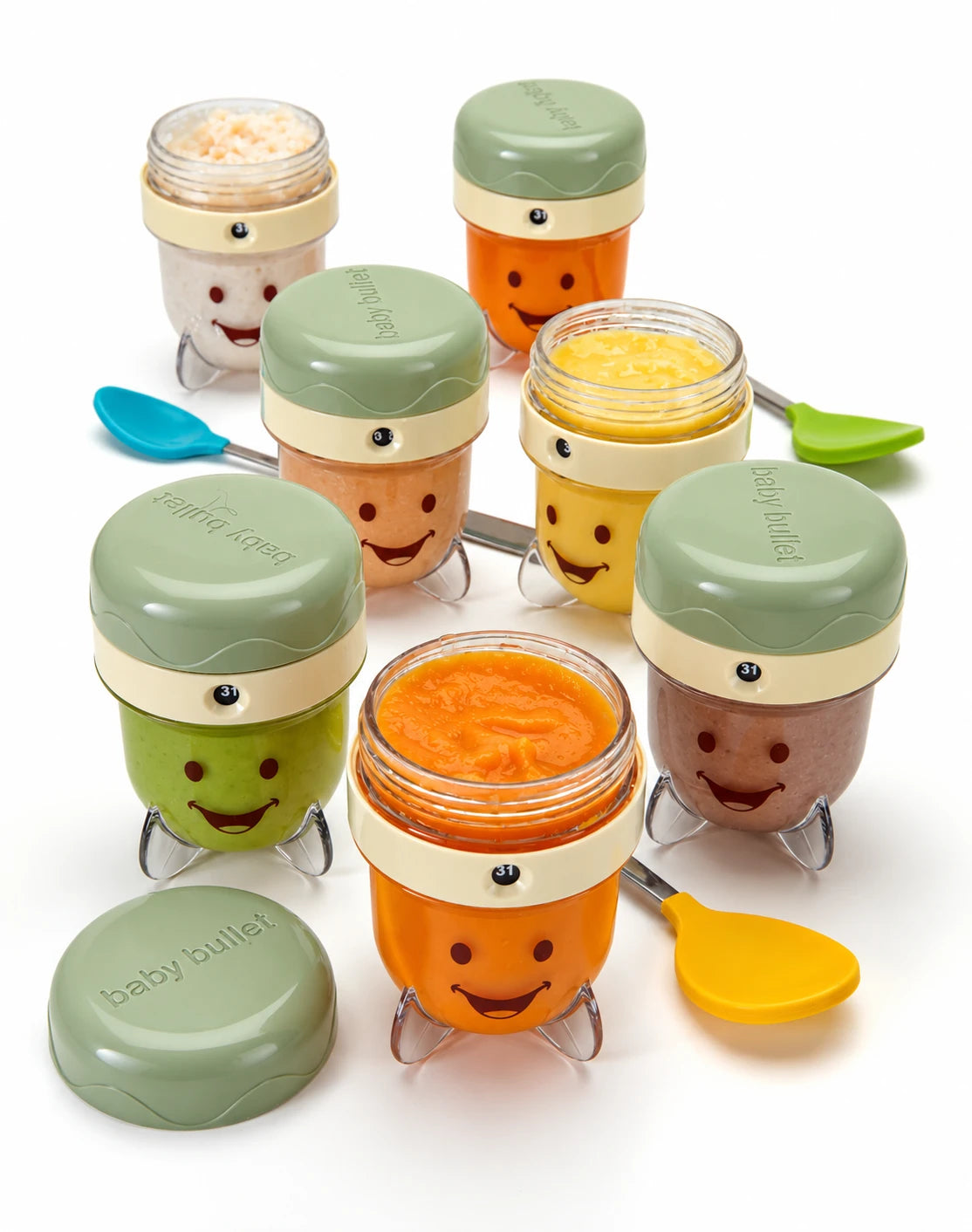 Baby Bullet 20-Piece Set – Blender & Përgatitës Ushqimi për Bebe