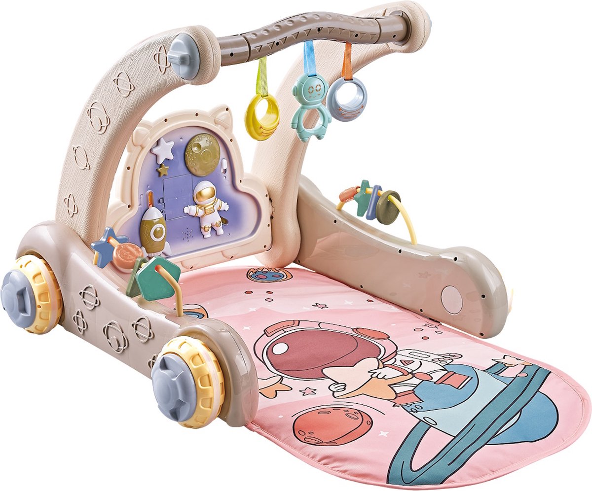 Baby Walker – Vendlojë Baby Gym Multifunksionale për Bebe 0–12 Muaj