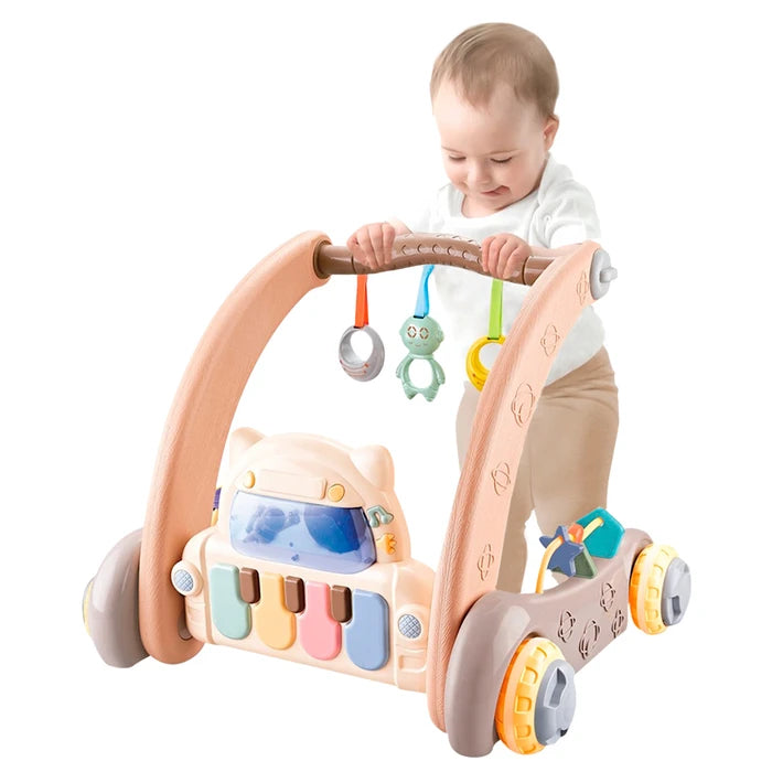 Baby Walker – Vendlojë Baby Gym Multifunksionale për Bebe 0–12 Muaj