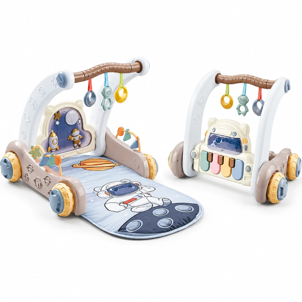 Baby Walker – Vendlojë Baby Gym Multifunksionale për Bebe 0–12 Muaj