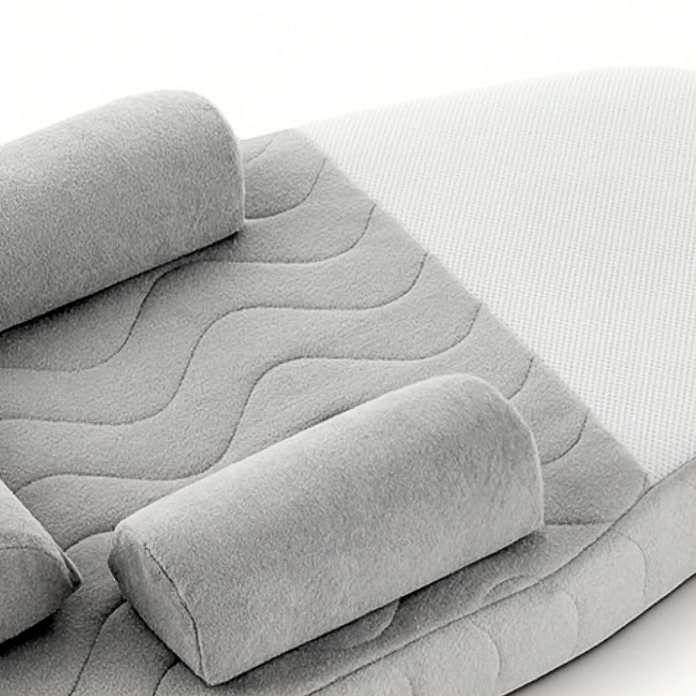 Babyjem Dyshek Ergonomik Anti-Reflux dhe Anti-Kolik për Bebe – me Bërthama Qershie për Ngrohjen e Barkut 0+