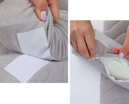 Babyjem Dyshek Ergonomik Anti-Reflux dhe Anti-Kolik për Bebe – me Bërthama Qershie për Ngrohjen e Barkut 0+