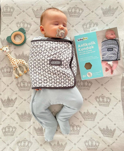 BabyJem Mbështjellës Antikolik për Bebe me Qese me Bërthama Qershie