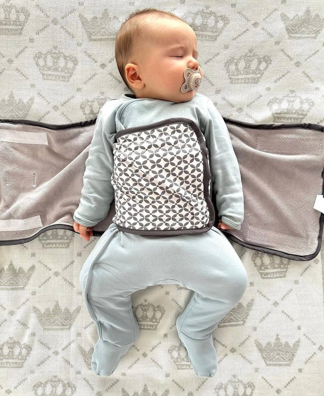 BabyJem Mbështjellës Antikolik për Bebe me Qese me Bërthama Qershie