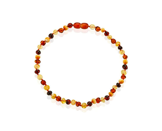Babyjem Qelibar Natyral për Bebe – 100% Baltic Amber, 0+