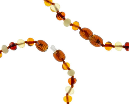 Babyjem Qelibar Natyral për Bebe – 100% Baltic Amber, 0+