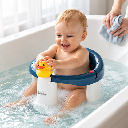 Babyjem Ulëse 2-në-1 për Banjë dhe Ushqim – Anti-Slip me Hapje Përpara