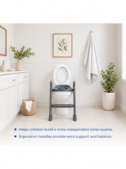 Babyjem Ulëse – Adaptues WC i Palosshëm për Fëmijë me Shkallë