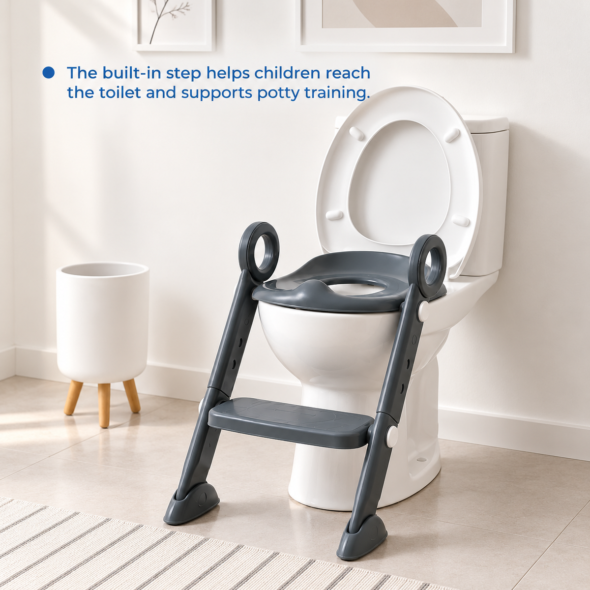 Babyjem Ulëse – Adaptues WC i Palosshëm për Fëmijë me Shkallë