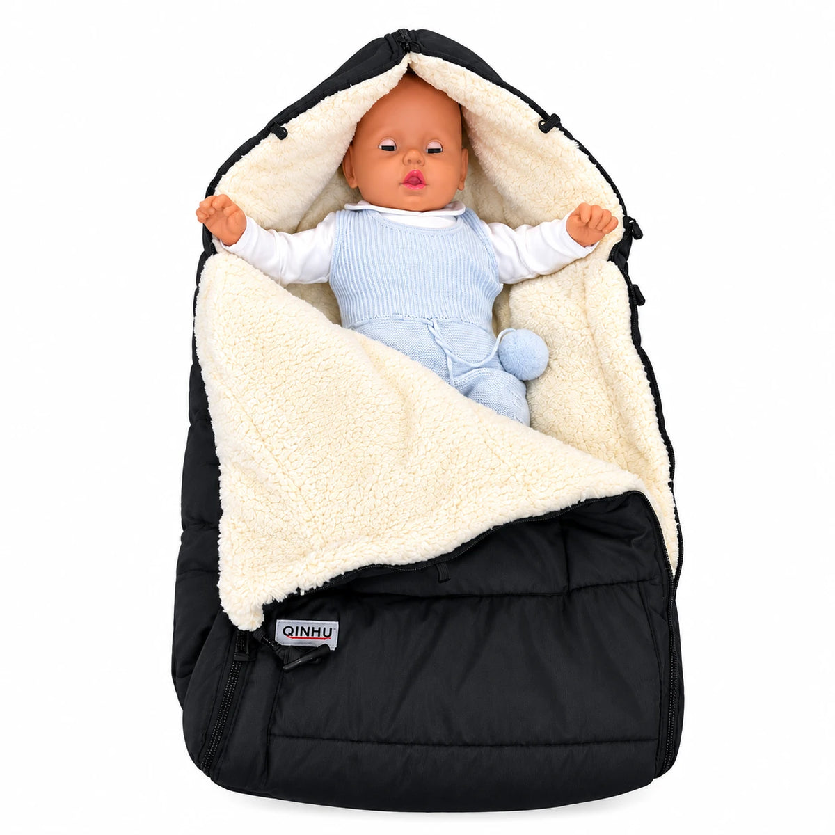Babylux K12 Baby Sacco – Mbështjellës Dimëror për Karrocë